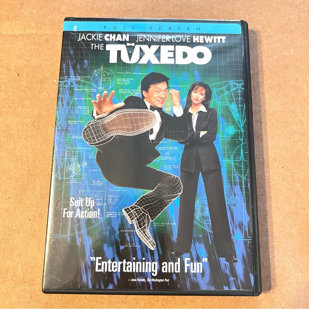 DVD Movie - THE TUXEDO - Jackie Chan - Jennifer Love Hewitt